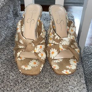 Jessica Simpson Daisy Sandal Heels size 7.5